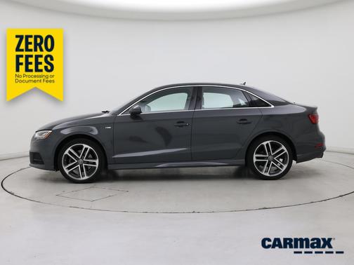 Gray 2018 Audi A3 Premium Plus
