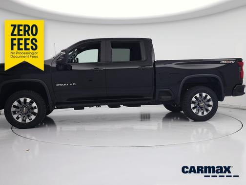 Black 2022 Chevrolet Silverado 2500 Custom