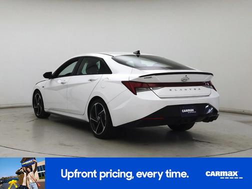 White 2023 Hyundai ELANTRA N Line