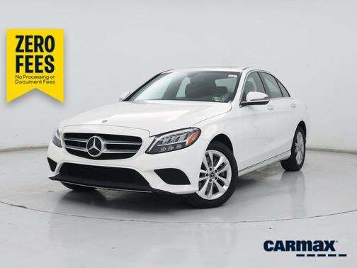 White 2019 Mercedes-Benz C-Class