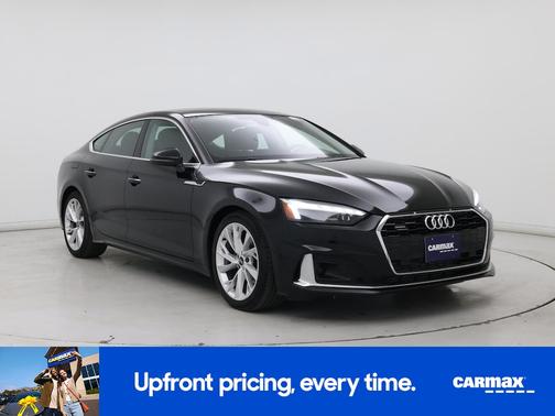 Black 2023 Audi A5 Sportback Premium