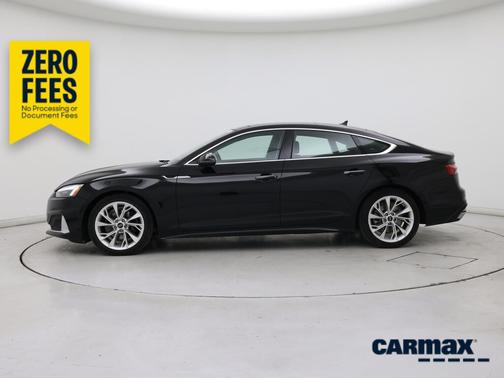 Black 2023 Audi A5 Sportback Premium