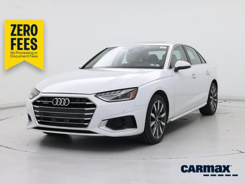 White 2023 Audi A4 Premium