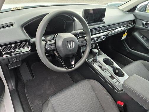 Platinum White Pearl 2026 Honda Civic LX
