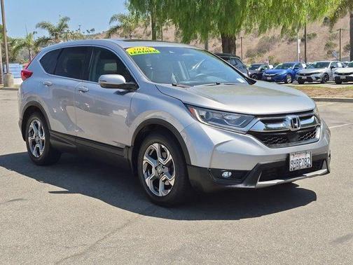 Silver 2018 Honda CR-V EX-L
