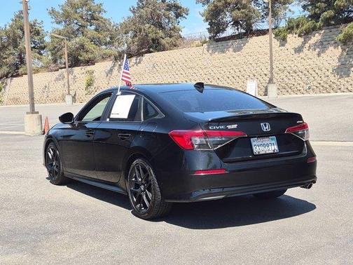 Black 2022 Honda Civic Sport
