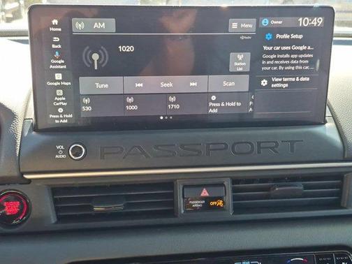 Sonic Gray Pearl 2026 Honda Passport TrailSport Elite