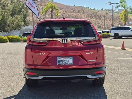 Radiant Red 2021 Honda CR-V Hybrid EX-L