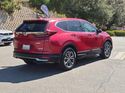 Radiant Red 2021 Honda CR-V Hybrid EX-L
