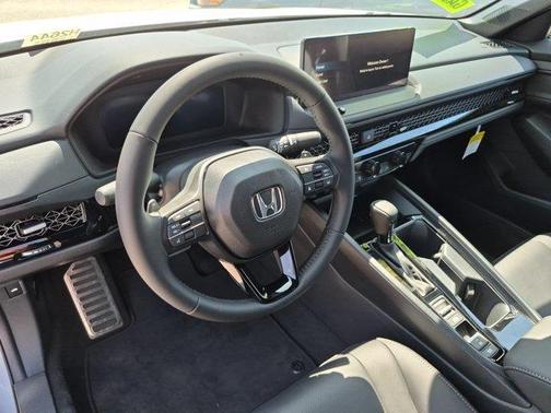 Solar Silver Metallic 2026 Honda Accord Hybrid Sport-L