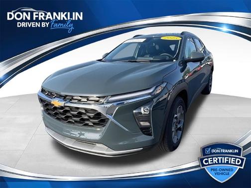 Cypress Gray 2025 Chevrolet Trax LT