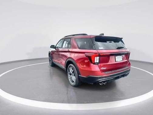 Red 2025 Ford Explorer ST
