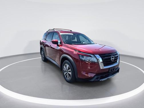 Scarlet Ember 2024 Nissan Pathfinder SL