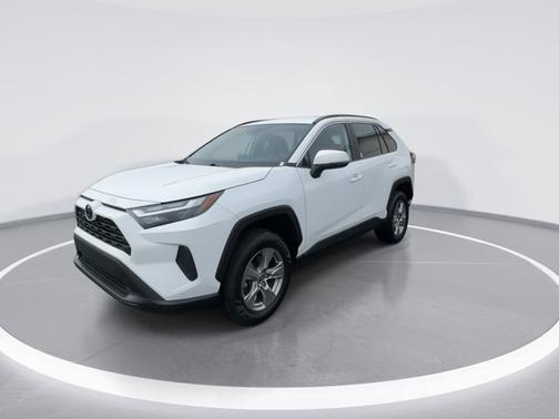 White 2022 Toyota RAV4 XLE