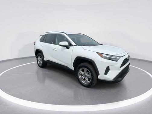 White 2022 Toyota RAV4 XLE