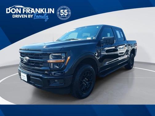 Blue 2024 Ford F-150 XLT