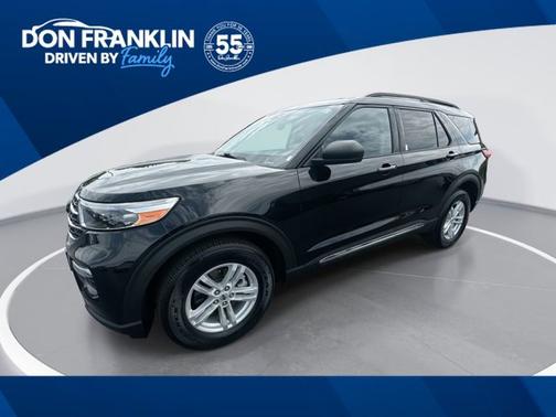 Black Metallic 2021 Ford Explorer XLT