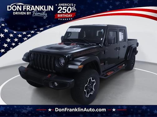 Black Clearcoat 2022 Jeep Gladiator Rubicon