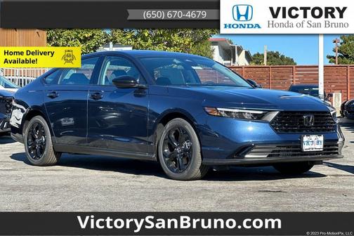 Canyon River Blue Metallic 2025 Honda Accord SE