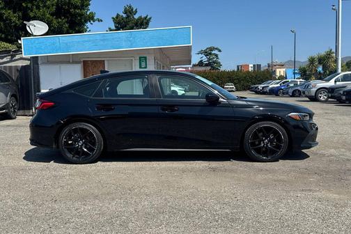 Crystal Black Pearl 2024 Honda Civic Sport