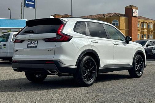 Platinum White Pearl 2026 Honda CR-V Hybrid Sport-L AWD