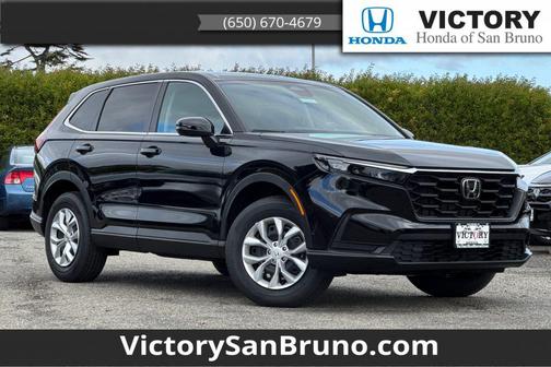 Crystal Black Pearl 2026 Honda CR-V LX AWD