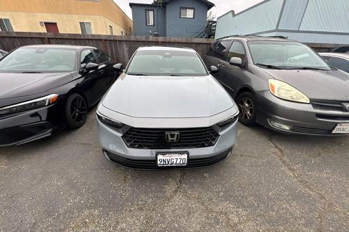 Urban Gray Pearl 2024 Honda Accord Hybrid Sport-L