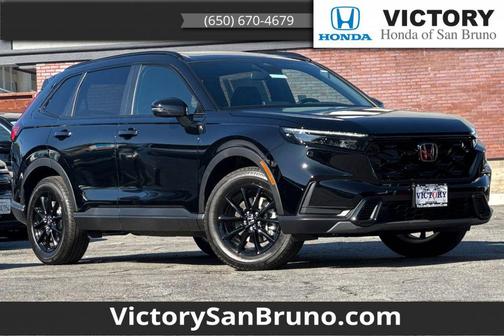 Crystal Black Pearl 2026 Honda CR-V Hybrid Sport AWD