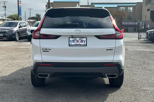 Platinum White Pearl 2026 Honda CR-V Hybrid Sport-L AWD