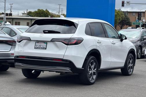 Platinum White Pearl 2025 Honda HR-V EX-L