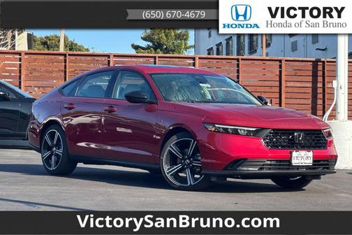 Radiant Red Metallic 2026 Honda Accord SE