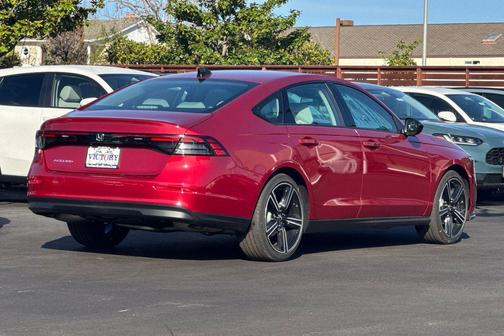 Radiant Red Metallic 2026 Honda Accord SE