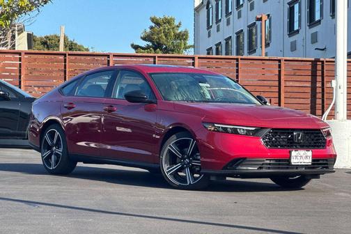 Radiant Red Metallic 2026 Honda Accord SE