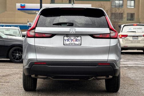 Solar Silver Metallic 2026 Honda CR-V LX AWD