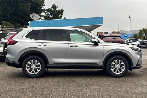 Solar Silver Metallic 2026 Honda CR-V LX AWD