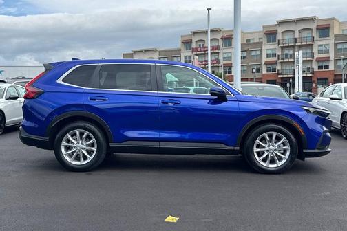 Lunar Silver Metallic 2024 Honda CR-V EX 2WD