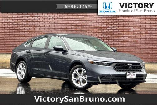 Meteorite Gray Metallic 2026 Honda Accord LX 1.5T