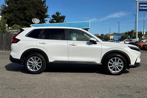 Lunar Silver Metallic 2024 Honda CR-V EX-L AWD