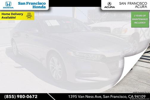 Lunar Silver Metallic 2020 Honda Accord LX 1.5T