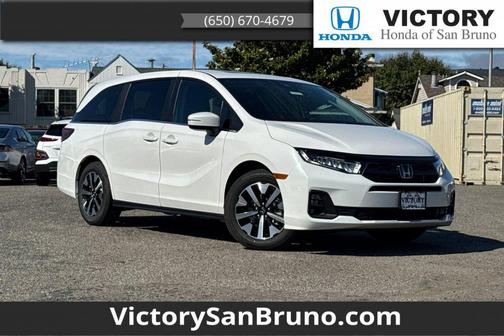 Platinum White Pearl 2026 Honda Odyssey EX-L