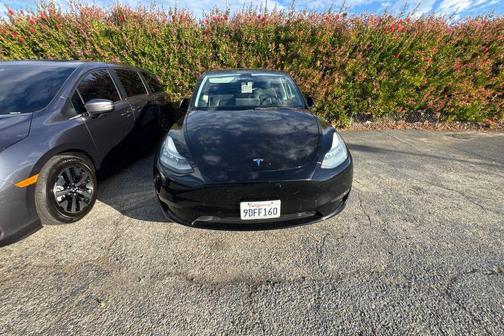 Solid Black 2021 Tesla Model Y Long Range Dual Motor All-Wheel Drive