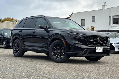 Crystal Black Pearl 2026 Honda CR-V Hybrid Sport FWD