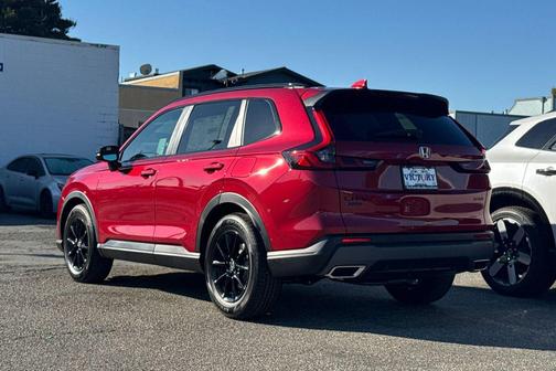 Radiant Red Metallic 2026 Honda CR-V Hybrid Sport-L FWD