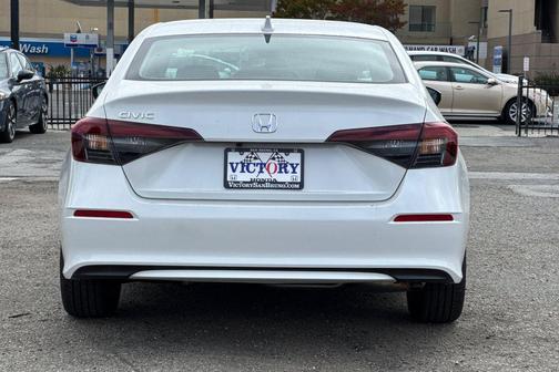 Platinum White Pearl 2026 Honda Civic LX