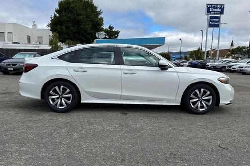 Platinum White Pearl 2026 Honda Civic LX