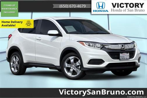 Platinum White Pearl 2022 Honda HR-V LX