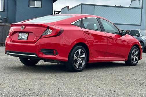 Rallye Red 2020 Honda Civic LX