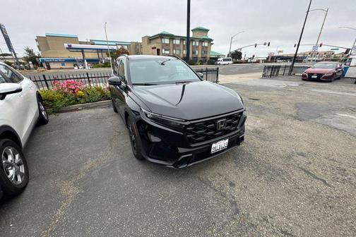 Crystal Black Pearl 2024 Honda CR-V Hybrid Sport FWD