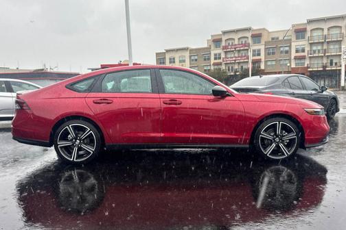Radiant Red Metallic 2026 Honda Accord Hybrid Sport
