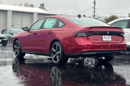 Radiant Red Metallic 2026 Honda Accord Hybrid Sport